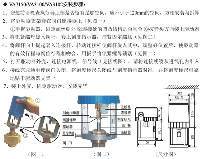 閥門驅(qū)動(dòng)器的安裝步驟